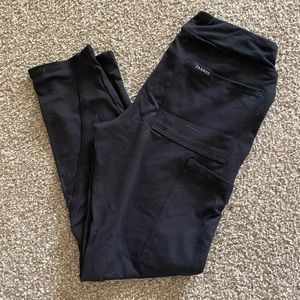 Jaanuu Petite Womens Scrub Pant